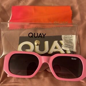 QUAY square sunglasses 38 mm polarized